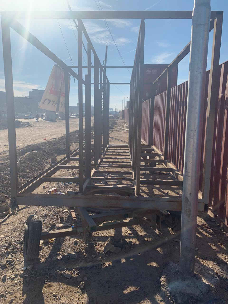 السلام عليكم للبيع عربانه مصمم ع شكل12
تواليتات تفيد اصحاب المواكب 
طول العربانه 6 متر و العرض 2.5 الرقم
*********** غير متواجد ع الفيس
هاتف واتساب العنوان الشعب تقاطع عدن السعر 1250 وبي مجال بسيط ...
