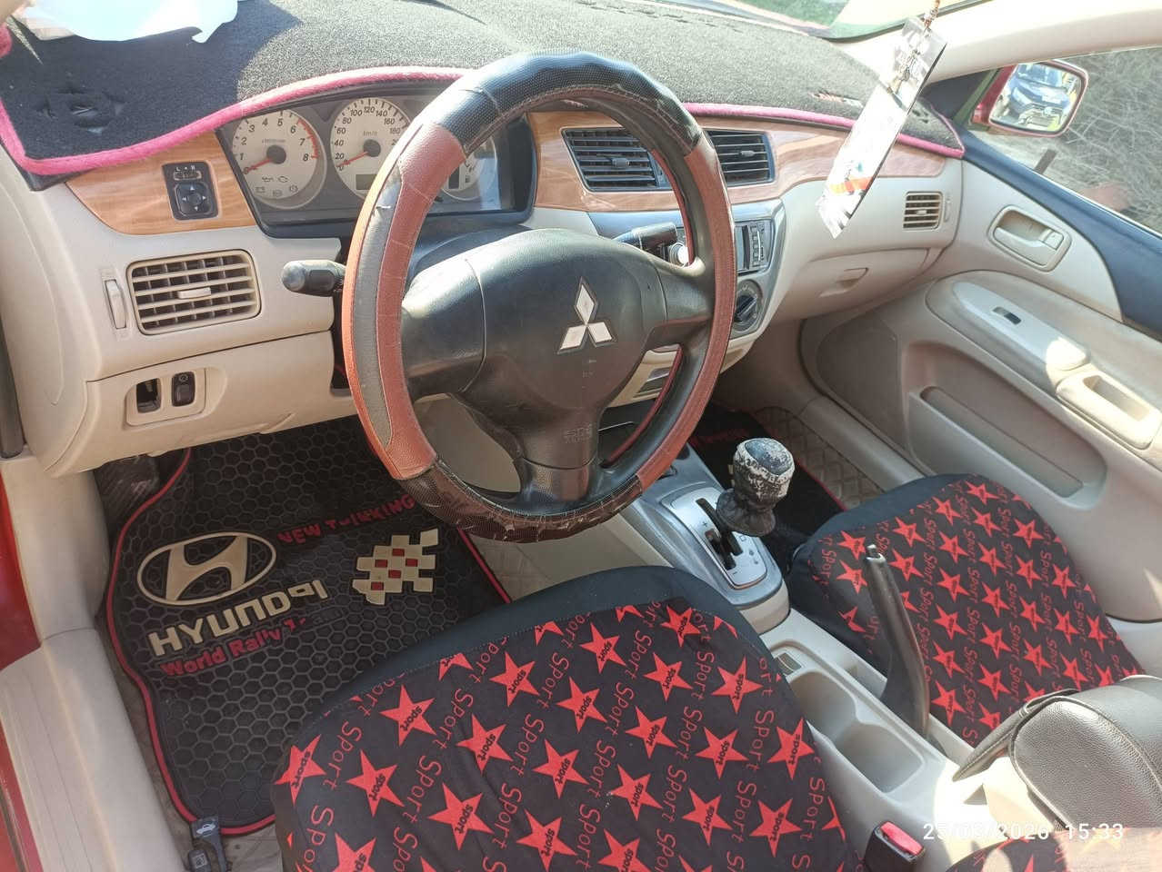 السلام عليكم
لانسر موديل 2010
كير محرك مكفولات 
محرك 1500قبق اسود 
رقم بغداد دولي تحويل مباشر 
سعر 82 وبيه مجال 
 
مكاني ديالى بعقوبة دور الزراعة 
رقم ***********
