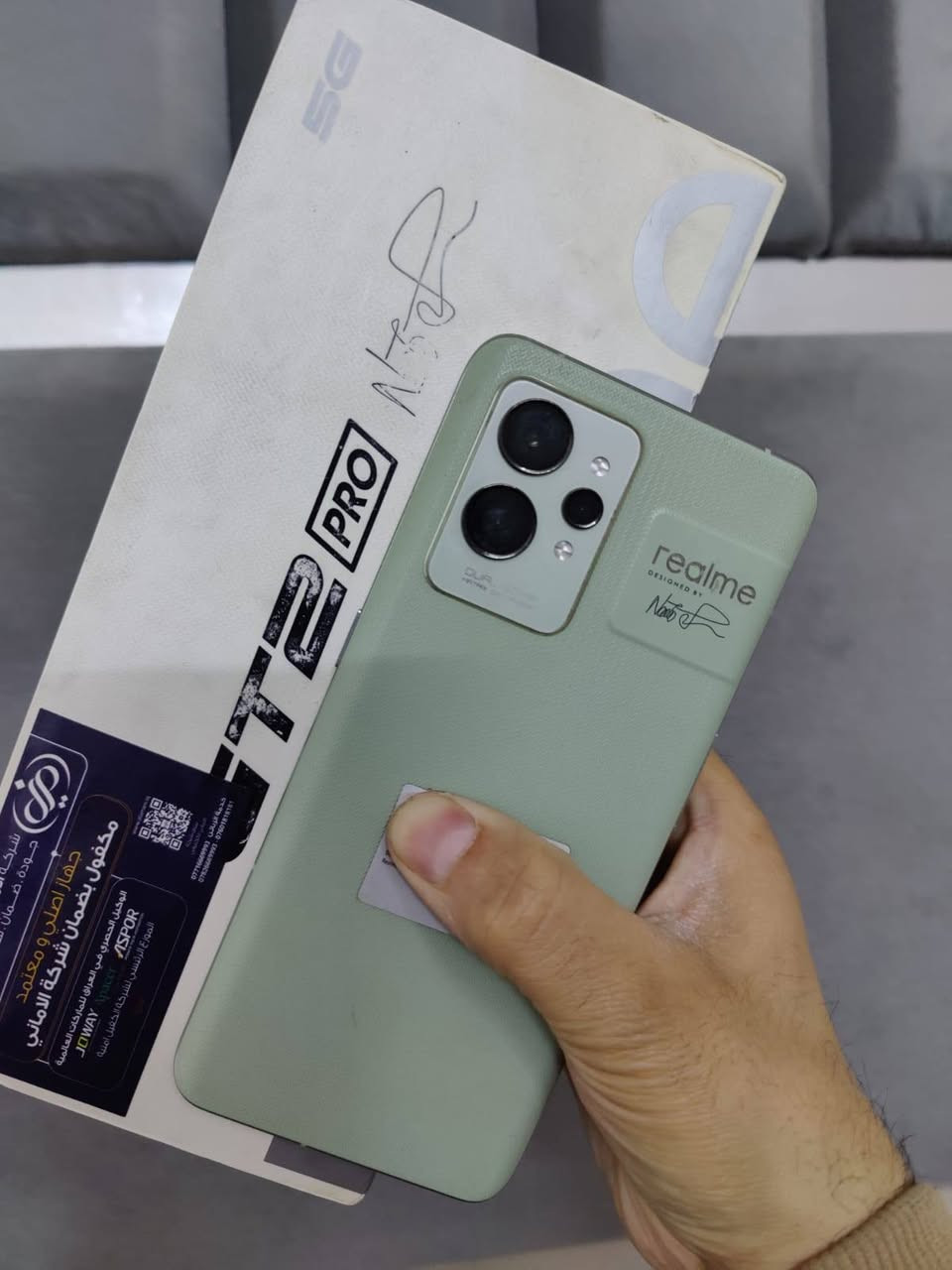 ريلمي جي تي 2 برو  2 Realme GT PRO كامل ملحقات نظافة كدام عينك جهاز مكفول من تصليح 
الذاكرة 12+256/12
السعر 325 بيه مجال بسيط جدا 
ببجي 90 فريم بكل سلاسه 
نجف ملحق الروان


**إذا كنت صاحب هذا الإعلان وتريد حذفه لأي سبب، رجاءا أرسل رسالة إلى الدعم الفني**