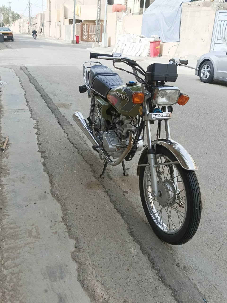 سلام عليكم 
دراجه للبيع موديل 24 بلاد 
السعر 500 مستعجل على بيعته صار عندي ضرف 
مكان شطره  
الشراي هذا رقمي ***********
