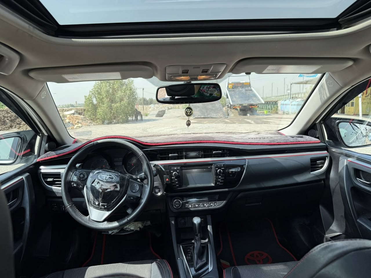 كورلا وارد امريكي موديل 16رقم واسط حادثه مال امريكا بابين مبدله بدون صبغ وبلعراق بيه بنيد صبغ وحالين دعاميه ابيعه على وضعه سيارة فول الفول بصمه جلد سلايت  شاشه جنطه بصمه شفتات ستيرن كامره لايت زنون وبعد بيه مواصفات ابيعه على وضعه اخوان اعتذر من المراوس اعتذر من المراوس ساعه يسولف وياك وبلخير يكلك تراوس سعر105مجال قليل مكانه سيارة بغداد سيارة بيه منضومة مال غاز***********
