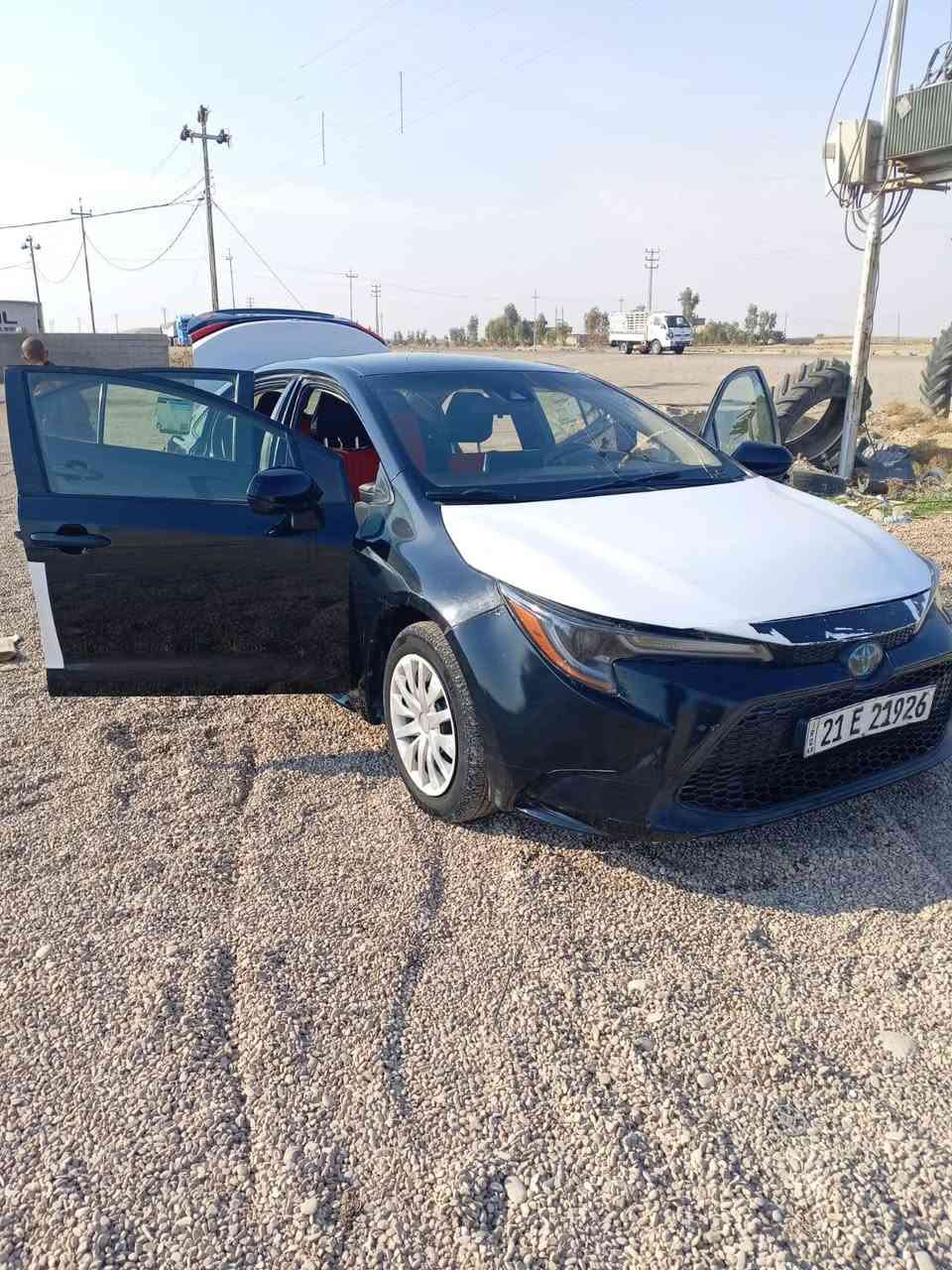 سلام عليكم كورلا للبيع موديل 2021 السياره بيه أربع كطع حسب السونار السعر 135وبي مجال للتواصل على هذا الرقم***********
