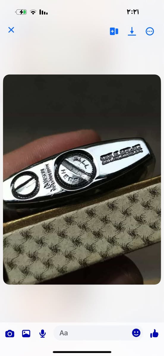 قداحة رونسون إنكليزي فتيل زيروانتيك تنزيل مينا (نوادر )


**إذا كنت صاحب هذا الإعلان وتريد حذفه لأي سبب، رجاءا أرسل رسالة إلى الدعم الفني**