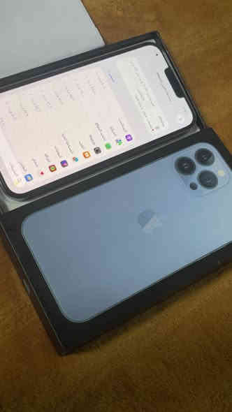 ايفون 13 برو ماكس جهاز مفاله ذاكره 512 بطاريه92 بس خلال بل كأمره رقم 3 سلمناني واكفه باقيات شغالات سعره 575 رقم ***********
