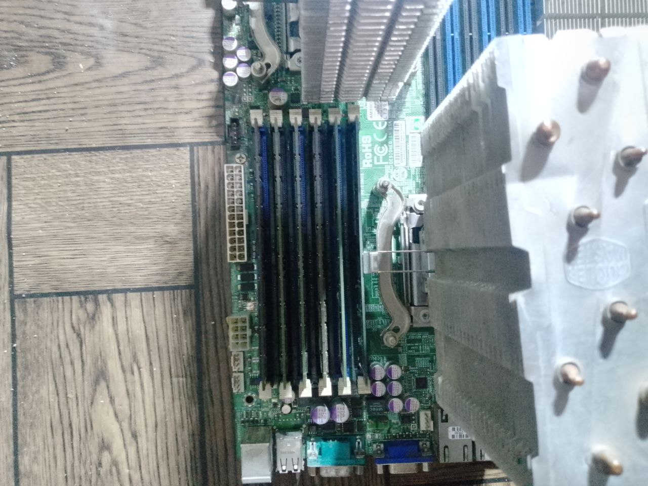 سلام عليكم 

غراض للبيع 

بورد X8DT3 شغاله بس ما توصل باور 

معالجات XEON X5680 3.33GHZ مو امزون وللعلم معالجين 

رام RAM 36GB مجموع وللعلم اكو قطعه شغاله بس تسوي BLUE Screen 

كارت عرض صورة GT 210 1GB DDR3 مع تحوية من DVI TO HDMI 

باور فقط لتشغيل البورد موضح بل صور 

هارد 4TB فحم فحم ما مفحوص انته وحضك وياه كيبل ساتا

معالج I5 3570 وياه بورد HP H61 البورد عاطلة عاطلة للتنوية 

والمعالجات وياهن مبرد نحاسي 8 انابيب ممتاز تبريدة عن تجربة سابقة 

توصيل اكو .


**إذا كنت صاحب هذا الإعلان وتريد حذفه لأي سبب، رجاءا أرسل رسالة إلى الدعم الفني**