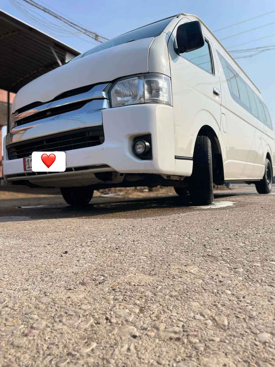 سلام عليكم اخوان هايسا 2016 تخم تاير ميكانيك صدر تتدفئه تبريد كهربائيات جديدة مصفرة هيئه ومرور تحويل مباشر سيارة جاهزة للشغل سيارة مال جناي جديدة وبالعافية للياخذها رقم بغداد مكاني بغداد بسمايا سعر 290 مجال قليل قليل جدا حك الجيه***********
