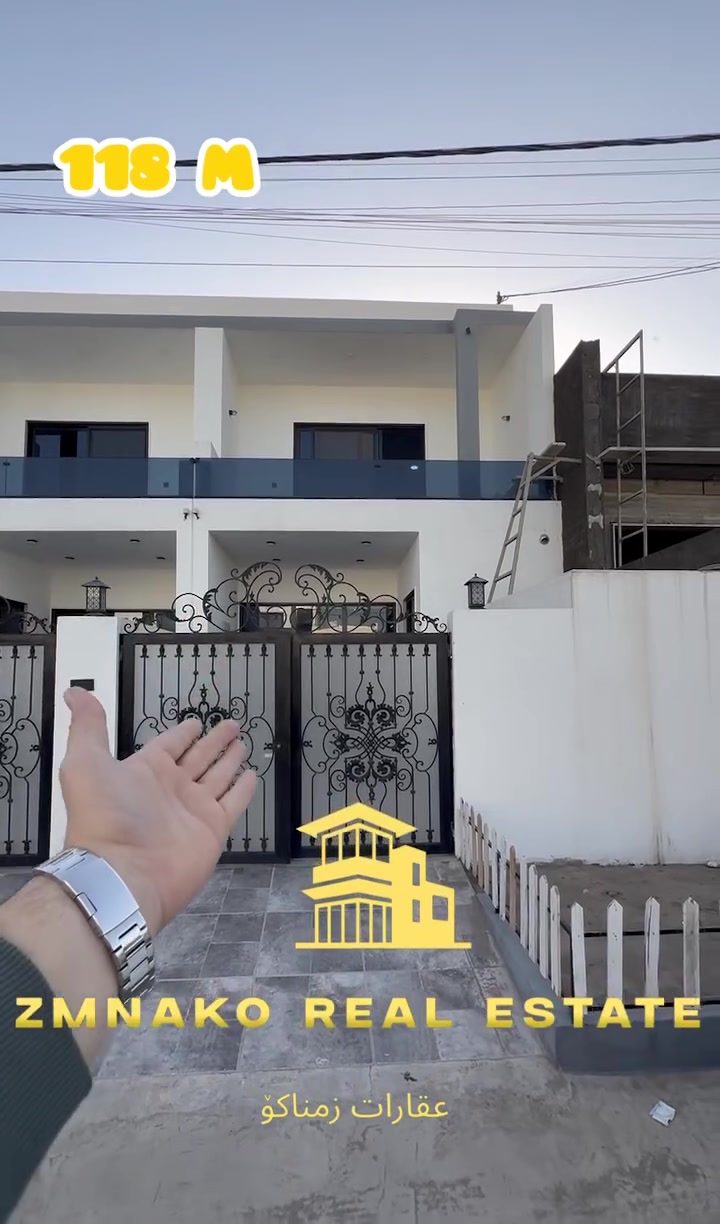 🔻 خانوو بۆ فرۆشتن (118) مەتر واجیهەی زۆۆر ناوازەیە و لینەر  زۆۆر ڕاقیە ماشااللە💙😍دەروازە نزیک ماڵی کاک ڕێبوار کۆڵان صەب پان(15)مەتر فوول خەدەمات پشتی لە خۆرە ڕووی لە سلێمانیە زۆۆۆۆر  نزیک جادەیە ئاو و کارەبا زۆۆر باش💙 خانۆکان سفرە فوول مواصەفات و هەمووی سەقفی مەغربی و دکتی مەرکەزییە

65 ملیۆن و معامەلە💵  نرخەکەی زۆۆر گونجاوە❤️

 🟥 نهۆمی یەکەم :١ ژووری نوستن+ژووری میوان+مطبخ+مطبخ گەرم+مشتملات غەربی و شەرقی+گەراج🚙 +سیستەمی غاز+شوێن ماتۆری ئاو

🟩 نهۆمی دووەم :١ ژووری نوستن +هەورەبان+بالکۆن

بۆ زانیاری زیاتر پەیوەندی بکەن بە عقارات زمناکۆ

📍ئیسکان فەرعی شیرینی بەتام بەرامبەر مختبر ڕۆژ💊🩺

☎️***********
☎️***********
☎️***********

