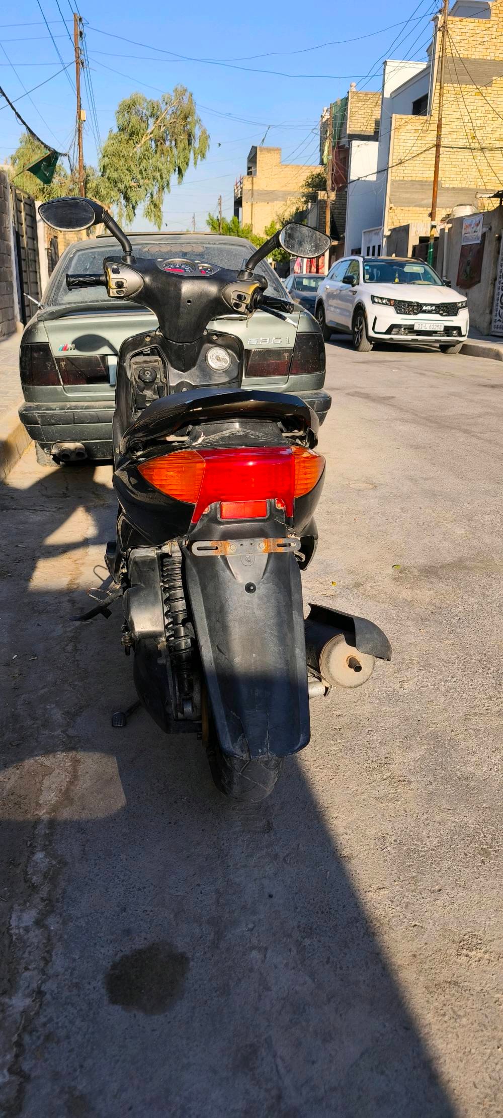 دراجه سكنس  سرعهتا 140 نضيفه محتاج فلوس واريد أبيعها الدراجه مكفوله كفرات بلاديه قطعه ما مبدل بيها مكينه نضيفه وما تخر دهن ولا تنقص بلاديه سعر ٤٥٠ وبيها مجال للشراي رجأ رجأء رجأء الي ميشتري لا يدخل يتعبني وبس يعامل ***********
