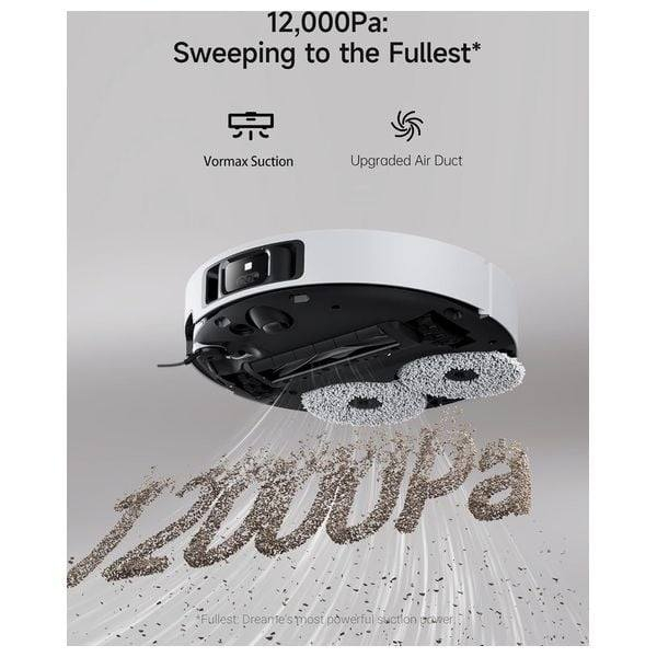 مكنسة وممسحة روبوت دريم - 6,400 مللي أمبير/ساعة - X40 Ultra - أبيض مستعمل نضيف جدآ


**إذا كنت صاحب هذا الإعلان وتريد حذفه لأي سبب، رجاءا أرسل رسالة إلى الدعم الفني**