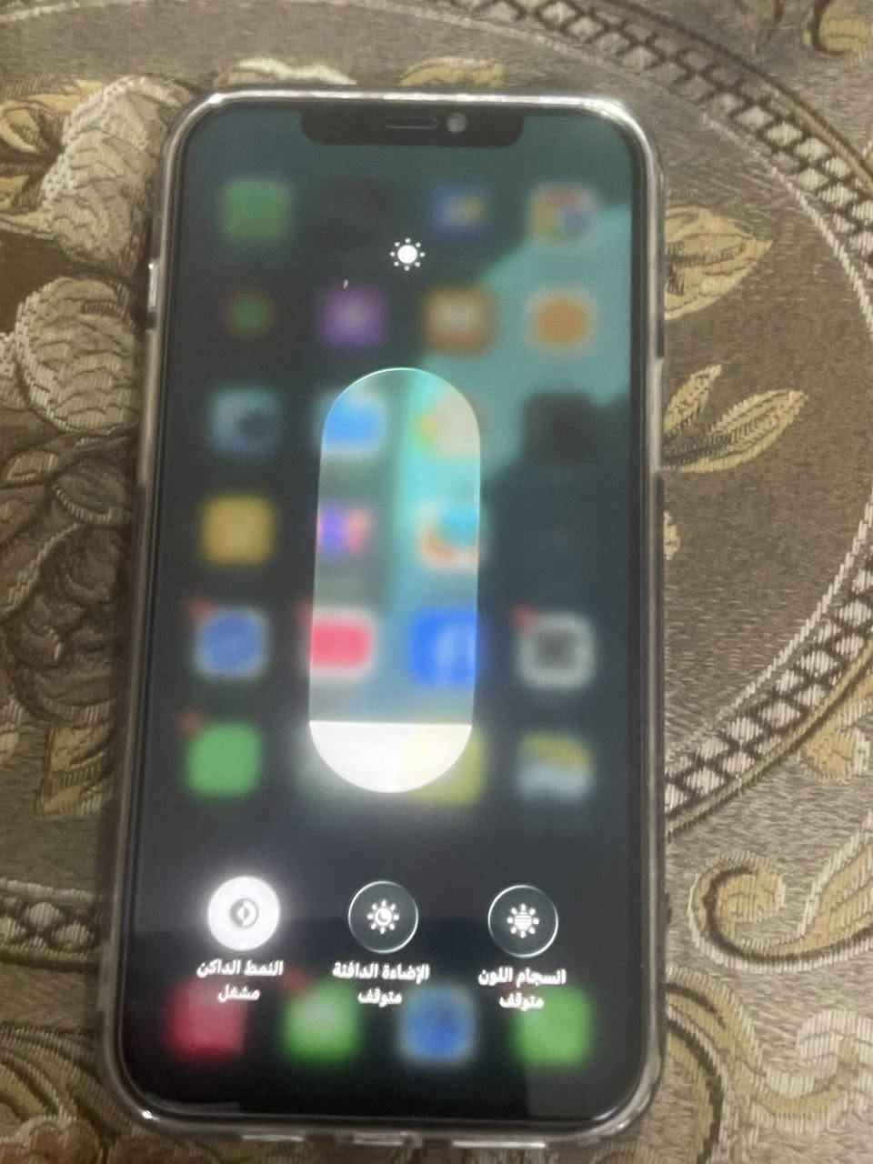 سلام عليكم ١٢ برو ماكس مبدل شاشه وبطاريه ذاكره ٢٥٦ بطاريه ٨٤ فيس ايدي شغال السعر 375 
***********
