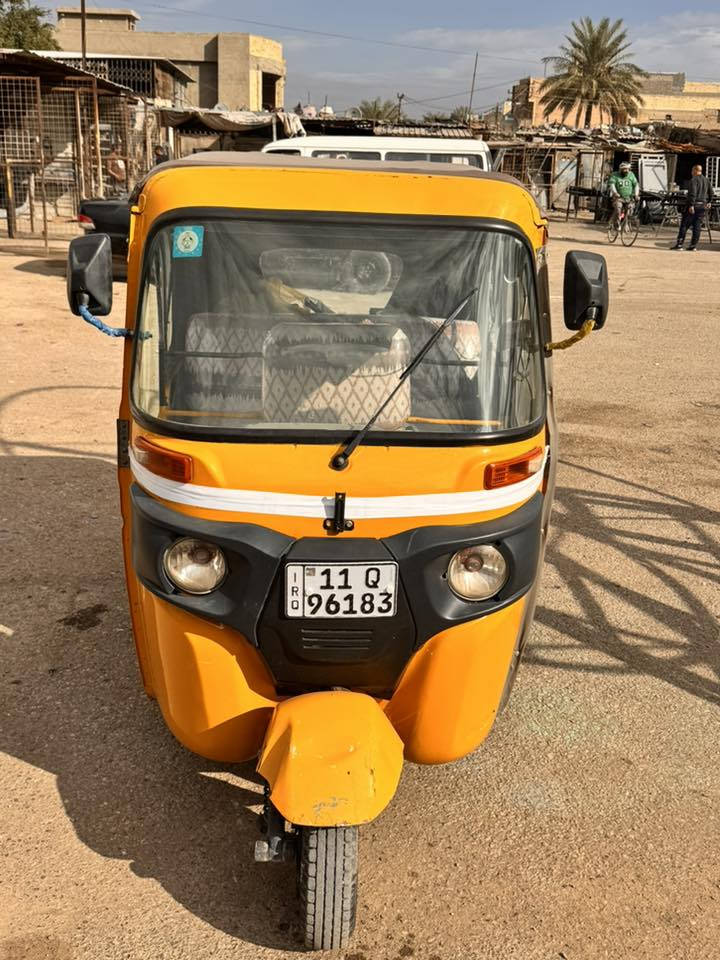 سلام عليكم خوان تكتك للبيع موديل 2020بشهر ١٢ مكينه خير من الله ول كشر حلو بس جاملغات تكتك كبل لشغل مابيه  نقص كهربايات شغاله مكان بغداد ول سعر تصل وبيك خير ودلل *********** تحويل ثاني يوم
