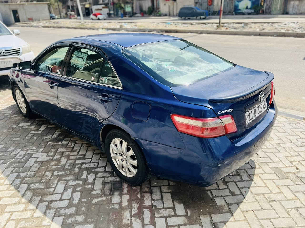 السلام عليكم تويوتا كامري 2007 وارد امريكي حادث جاملج خلفي على صفحة قبق البانزين رقم بغداد هزة جديدةبأسمي
***********
***********
***********
