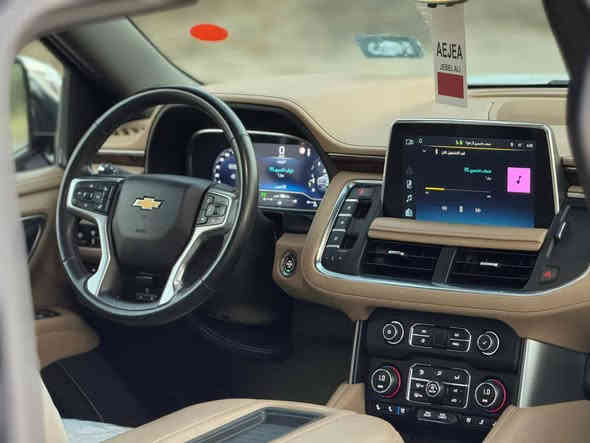 تاهو بريمير 2023  خليجي وكالة المنصور 
كفاله عامه
• جكات 
• ⁠دوسات كهربائية 
• ⁠دشبول الكتروني بيجي
• ⁠داتاشو
• بانوراما
• ⁠ مقاعد جلد كهرباء
• مقاعد تدفئه تبريد
• حساسات امامي خلفي
• كشن السائق هزاز 
• كاميرات 360
• رادارات امامية و خلفية وجانبية 
• نقاط عمياء
• ⁠ تشغيل عن بعد 
• مانع تصادم تلقائي 
• ثلاث شاشات ( 2 خلفيه في الكراسي ) 
• صندوق كهرباء 
• ⁠خمس بصمات 
• ⁠شاحن لاسلكي
• ثلاجه 
• علامه شوفرليت اصفر
• ⁠سستم سماعات BOSE
• ⁠اكزوز عدد ٤
وباقي مواصفات البريمير المعروفة وتفاصيل داخل الصور 
السيارة وكالة خليجي
السعر 580
العنوان بغداد
للاستفسار 
***********
***********
