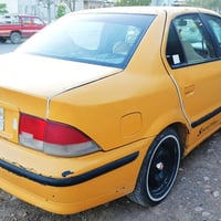 سمند ٢٠١١ • رقم بغداد • ضربة باب سائق