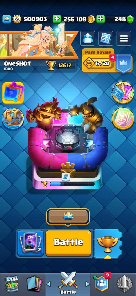 حساب سوبرسيل كلاش اوف كلانس ورويال قويات للبيع او مراوس بحساب ببجي قوي


**إذا كنت صاحب هذا الإعلان وتريد حذفه لأي سبب، رجاءا أرسل رسالة إلى الدعم الفني**