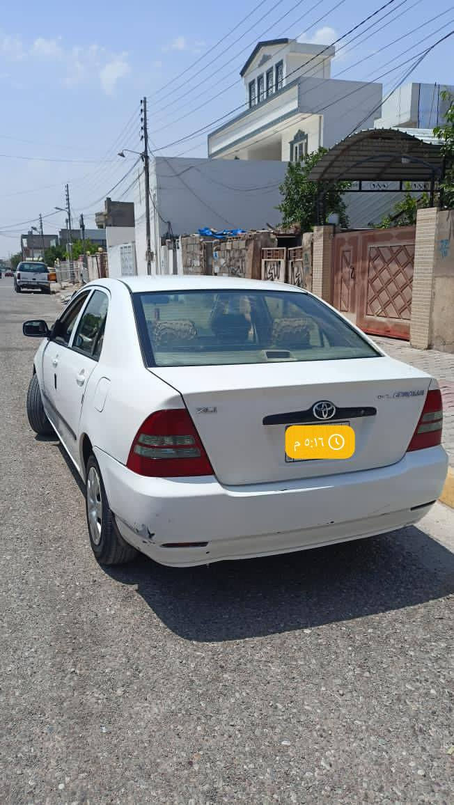 السلام عليكم 
تويوتا كورلا بيكاتشو. 2001 
السياره كير و محرك شرط بلاد  
   مرقمه صلاح الدين باسمي تحويل ثاني يوم.   
 السياره بيها بنيد مبدل و جالمغ مصبوغ  
سعر لبيع 75 
***********
