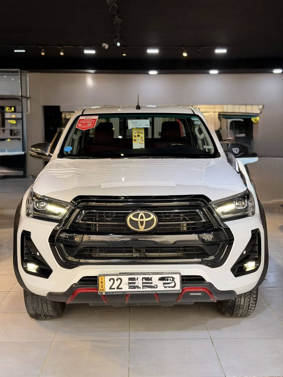 بيكم هيلوكس 2024 تي ار دي
مكفوله كفاله عامه  
مواصفات 
بصمه تشغيل 
بصمه ابواب
شاحن 
كشنات تدفئه تبريد
قطعتين تبريد
اشاره ترحيب
بنيد جكات
6 سلندر
شاشه كامره خلفيه 360 درجه
وباقي المواصفات المعروفه
رقم اربيل بسمي
مراوس حسب القناعه   
للاستفسار اتصل غير متواجد ع فيس
***********
