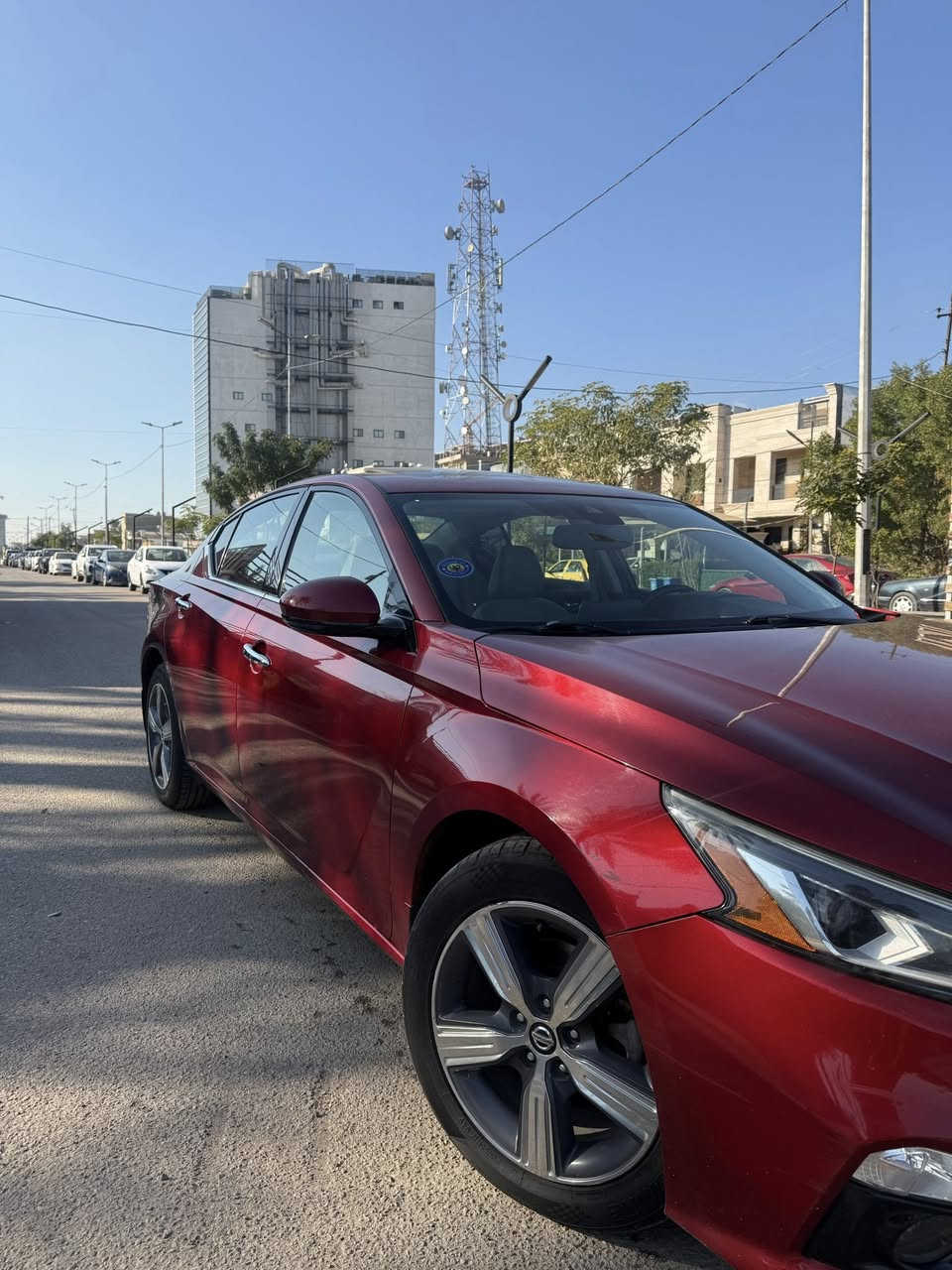 سلام عليكم
نيسان التيما 2019 SV 
وارد امريكي بدون قطرة صبغ فقط بارد 3 مكانات بدون حادث بدون ايرباك كله سليم 
مواصفات 
شاشة 
كامرة
رادارات امامي او خلفي 
نقطة عمياء 
سياقه ذاتيه 
تدفئه كشنات 
سلايد روف 
كشنات كهرباء 
ستيرين هيتر 
تحكم ستيرين 
محرك 2500 4 سلندر 
ماشية 70 الف 
رقم اربيل بسمي هزة جديدة رقم جديد بدون نقوصات تخم تاير جديد 
السعر 150 وبيه مجال بسيط 
العنوان حي العدل 
***********
