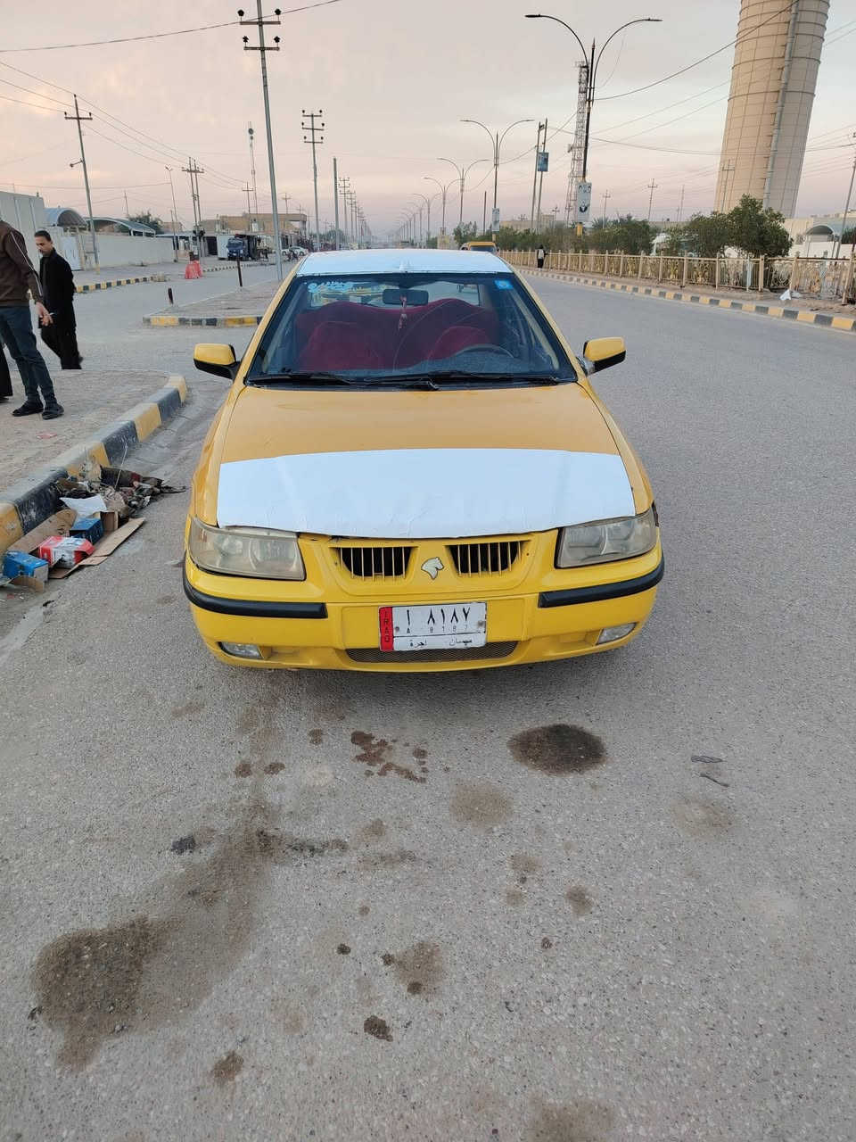 عليكم السلام سمند موديل 2013 كرستال  مكفوله من الكلبه والصربه مكينه كير مكفولات تخم تاير جديد حداديه 100من 100  سياره جاهزه شغل وطلع وين ماتريد  مصفره هيه وغرامات ومجدد سنويه إلى 29 سياره صاعده هزه جديد السعر 30 بيه شويه مجال تصال ***********  رقم بي واتساب
