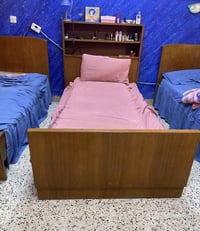 جرباية • سرير خشبي • خشب اصلي