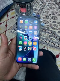 تليفون ايفون ١٢ برو ماكس بيه ضربه بلشاشه كله شغال جهاز السعر خاص واتسا...