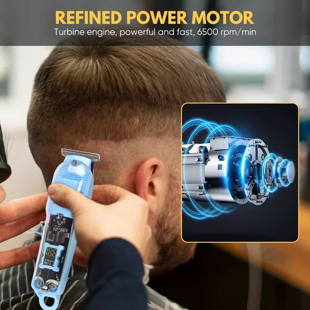 ماكينة حلاقة احترافية LCD – موديل LT-808 (Professional Hair Clipper)

• ماكينة حلاقة احترافية بتصميم عصري مع شاشة رقمية لعرض حالة التشغيل

• مناسبة لحلاقة الشعر، اللحية، والجسم

• مزودة بشاشة LCD لعرض نسبة الطاقة المتبقية وحالة العمل

• بطارية ليثيوم مدمجة بسعة 800mAh

• وقت التشغيل يصل إلى 180 دقيقة بعد 
شحن كامل

• شفرة من الفولاذ الكربوني حادة ومتينة حسب الوصف المكتوب

• النوع: ماكينة حلاقة شعر احترافية
• الشاشة: LCD (عرض الطاقة وحالة التشغيل)
• البطارية: ليثيوم أيون 800mAh
• وقت التشغيل: حتى 180 دقيقة
• وقت الشحن الكامل: 120 دقيقة
• الشحن: USB (Type-C interface / USB charging cable)

للحجز والاستفسار مراسلة الصفحه 🫥


**إذا كنت صاحب هذا الإعلان وتريد حذفه لأي سبب، رجاءا أرسل رسالة إلى الدعم الفني**