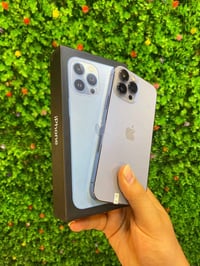 ايفون 13 بروماكس ذاكره 256 بطاريه 89 بلادي  نظافه 100‎%‎  لون سمائي ما...