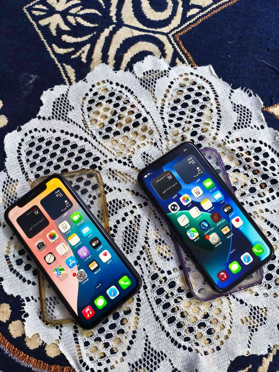 سلام عليكم شباب جهازين ايفون ١١ نضافه ٩٥% 😍
واحد ممفتوح ذاكره ٦٤ وبطاريته ٧٧❤️
ولثاني مبدل بطاريه ذاكره ١٢٨ وبطاريته ١٠٠❤️ 

سعر الجهاز الواحد ب٢٥٠ الف ❤️ 

مكاني بغداد حسينيه مال راشديه👈 ***********👉
