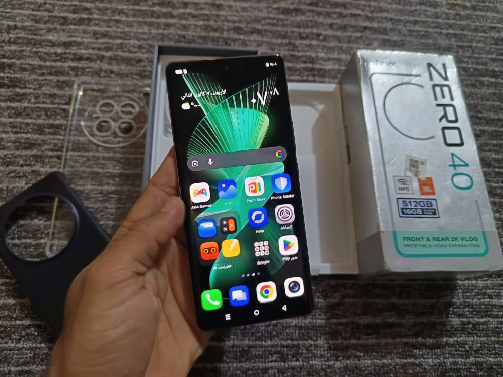 هاتف انفنكس زيرو 40 

مواصفات الهاتف 📱 

✅️ الشاشة: 6.78 بوصة - 120 هرتز - AMOLED

✅️ الذاكرة: 512 جيجابايت

✅️ الكاميرا: 108 + 50 + 2 ميجابكسل

✅️ المعالج: Mediatek Helio G100

✅️ البطارية والشحن السريع: 5000 مللي أمبير - وياه شاحنة 33 واط
السعر 250 الف
‏‪***********‬‏ الميمونة, ميسان
