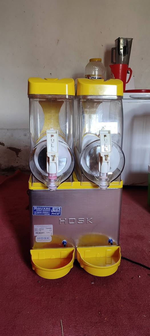 سلام عليكم
جهاز ازبري و حوضين عصائر السعه 50لتر حيل نظيفات مكاني حله سده الهنديه السعر مليون و200. وبيها مجال 

الرقم.***********
