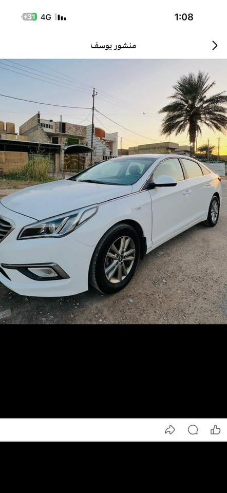 سوناته ١٧ ادوات كصه جنطه مكينه وكير خير من الله السياره جاهزه من كلشي مري شفط تخم تاير حداده زيرو السياره غاز اصل خط واحد وارد كوري لدات اماميه رقم وسنويه شرط شغل طبق الاصل 
سعر (58 )
 ***********
