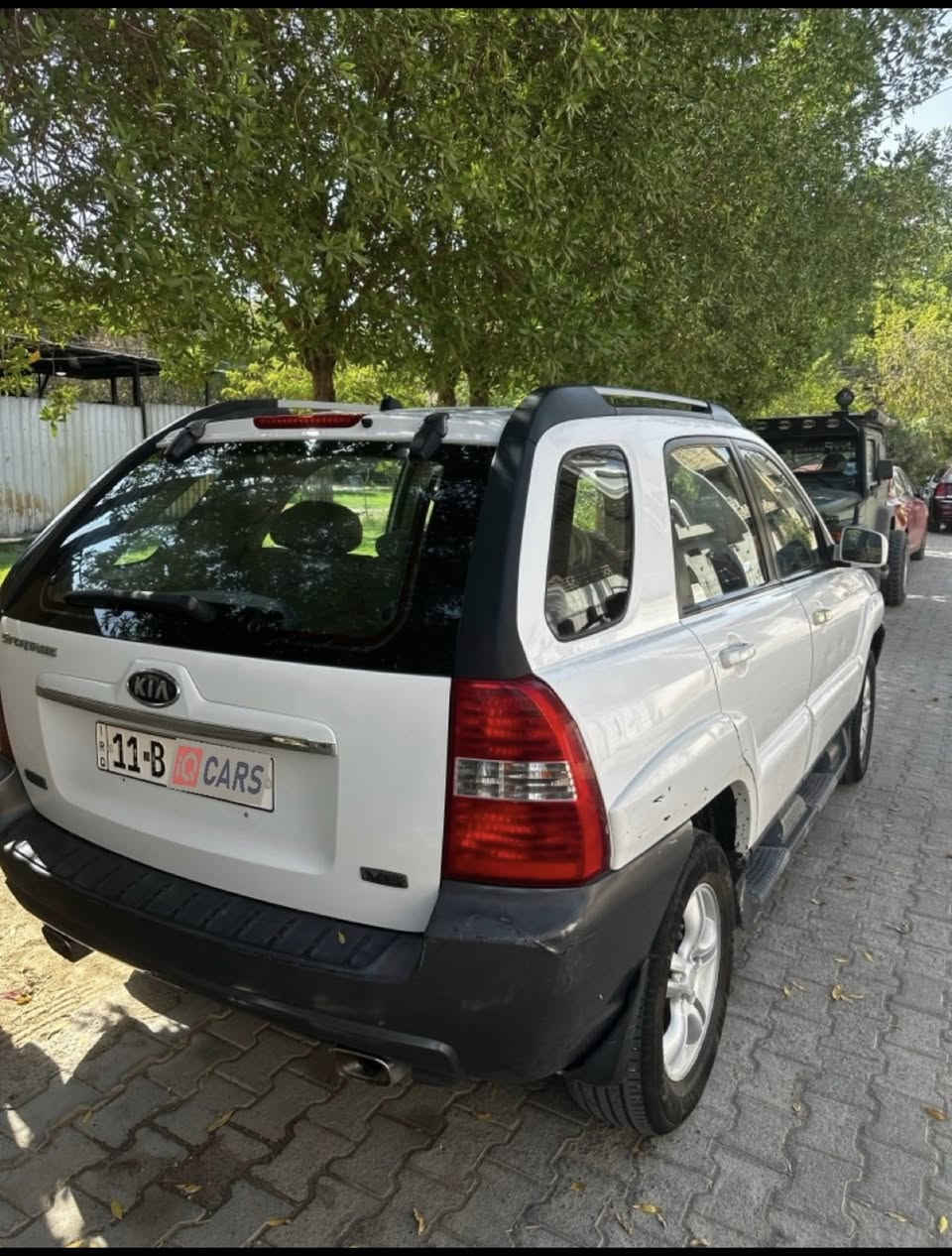 كيا سبورتج 2008 محرك 6 سلندر 2700
سياره بدون صبغ ماشية 201 الف كم 
السعر ب 105 وبيها مجال للشراي 
***********
