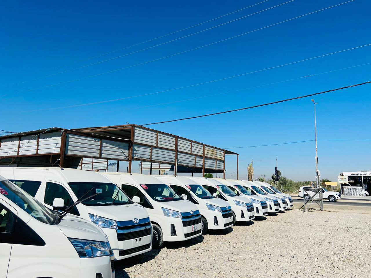 السلام عليكم وصيام مقبول ان شاء الله
 وكل عام وانتم بالف خير الله يحفظكم 
  معرض سيد اكرم الشرفي 
العنوان بابل الشوملي قرب السيطره 
يوجد لدينا هايسه2026./2025/شمالي و بغداد
ستاركس بحري اسود ابيض 2024
ستاركس سورنتو فتحات فول للاخير 2022
يوجد كافة أنواع هواندي ستاركس 
مستخدم او زيرو من موديل 9 الى 24 
 مسكر موجود ارقام كل المحافظات
مسكر مستخدم انواع موديلات  
يوجد لدينا مرواس كافة أنواع ستاركس 
باداره  سيد كرار الشرفي استفسار
***********
‏‪***********‬‏
