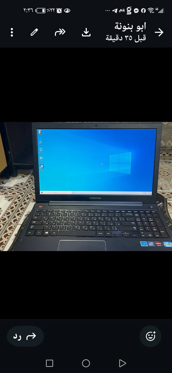 لابتوب Samsung Series 7 Chronos 670Z5E
المعالج: Intel Core i5-3230M (تردد يصل لـ 3.2GHz)
الذاكرة: 8GB RAM لأداء جيد ومستقر
الهارد: 1TB مساحة تخزين واسعة
الشاشة: 15.6 بوصة بدقة Full HD ضد الانعكاس
كرت الشاشة: منفصل AMD Radeon 2GB للألعاب والتصاميم الخفيفة
الصوت: سماعات JBL الأصلية بنظام ستيريو
المميزات: كيبورد مضيئ، هيكل ألمنيوم، تصميم نحيف
المنافذ: USB 3.0، HDMI، مدخل LAN
البطارية ساعة
كيبورد بيه كم دكمه ماتشتغل اعتبره تبديل


**إذا كنت صاحب هذا الإعلان وتريد حذفه لأي سبب، رجاءا أرسل رسالة إلى الدعم الفني**