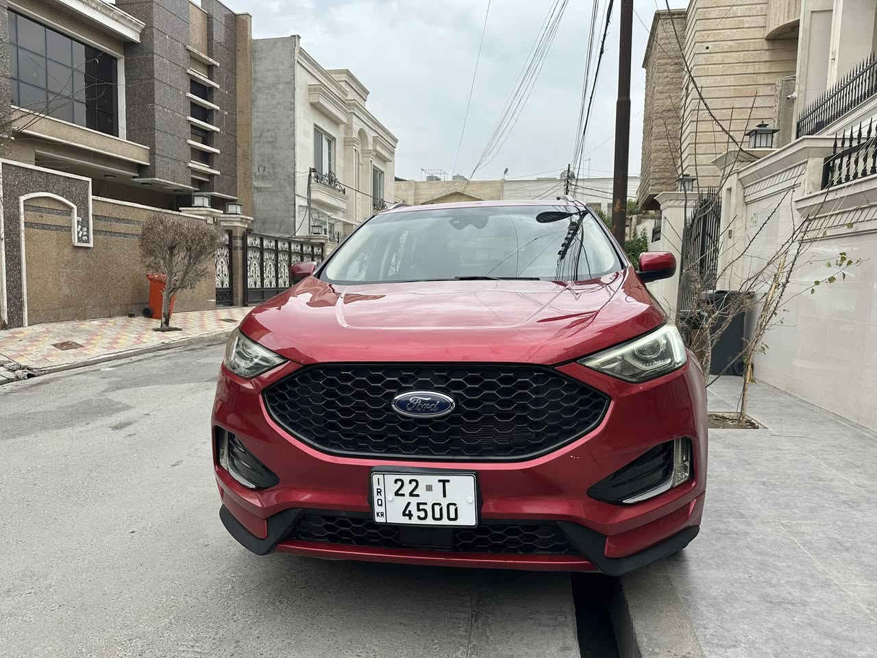 فورد أيج 2021 مرقم جاهز 
سعر 133 بلاش
***********
***********
فقط بونيد بيهه صبغ بدون نقطه دواخل ايرباك ستيرن مرجع بلادي فول مواصفات عدا فتحة فول فول محرك 4 سلندر حجم 2.0 تيربوو  فقط مكانها اربيل
رقم شاصي بين الصور
