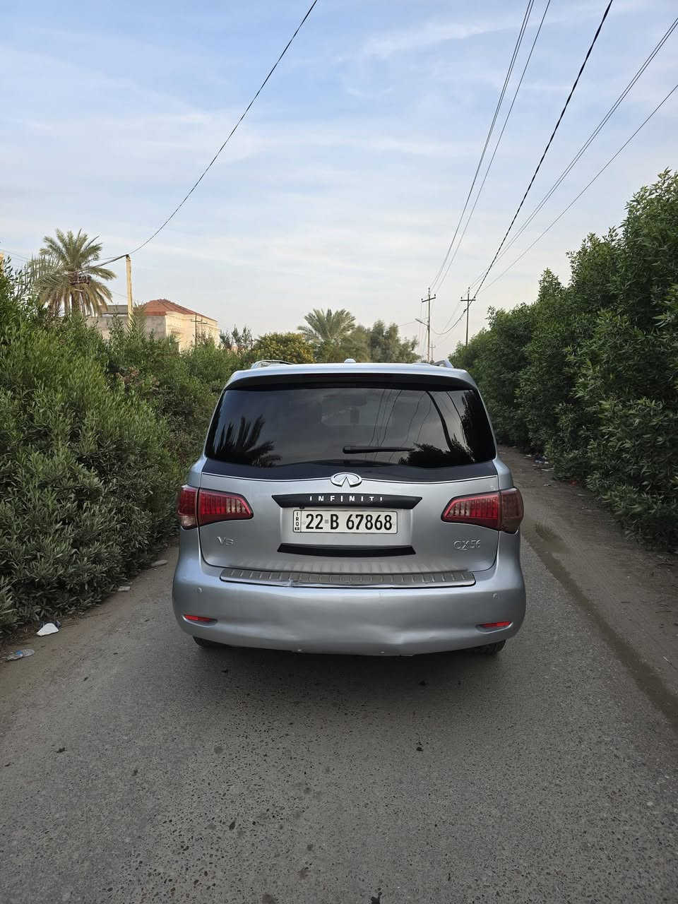 لسلام عليكم 
انفنتي 2012 فول لل اخير 
رقم اربيل تحويل ثاني يوم او وكاله 
سياره حلوه وجديده محرك 8 سلندر 5700
بيها رشات صبغ ابيع حزام تخم تاير جواها 
ويل جديد لايت زنون عالي ناصي ومواصفات 
ال انفنتي معروفه ميحتاج اذكرها 
مكان السياره صلاح الدين قضاء بلد 
سعرها 178$ وبيها وترهم مراوس
***********
