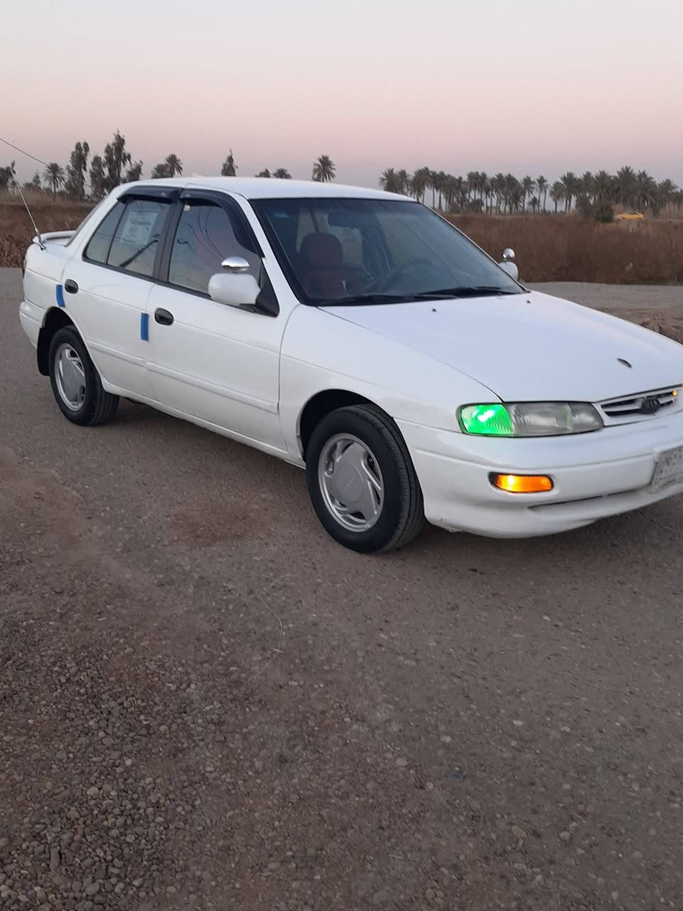 السلام عليكم كيا سيفي للبيع موديل 96 سياره بلاديه ما نقصها اي شيء مكان السياره بغداد ابو غريب السعر المطلوب 42 وبيها مجال )( *********** )( ***********
