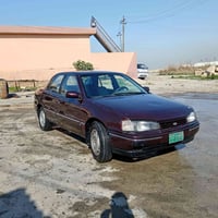 هوندا ELANTRA 92 فول أوتو كير محرك شرط تايرات 4 جدد كابون بانزين رقم م...