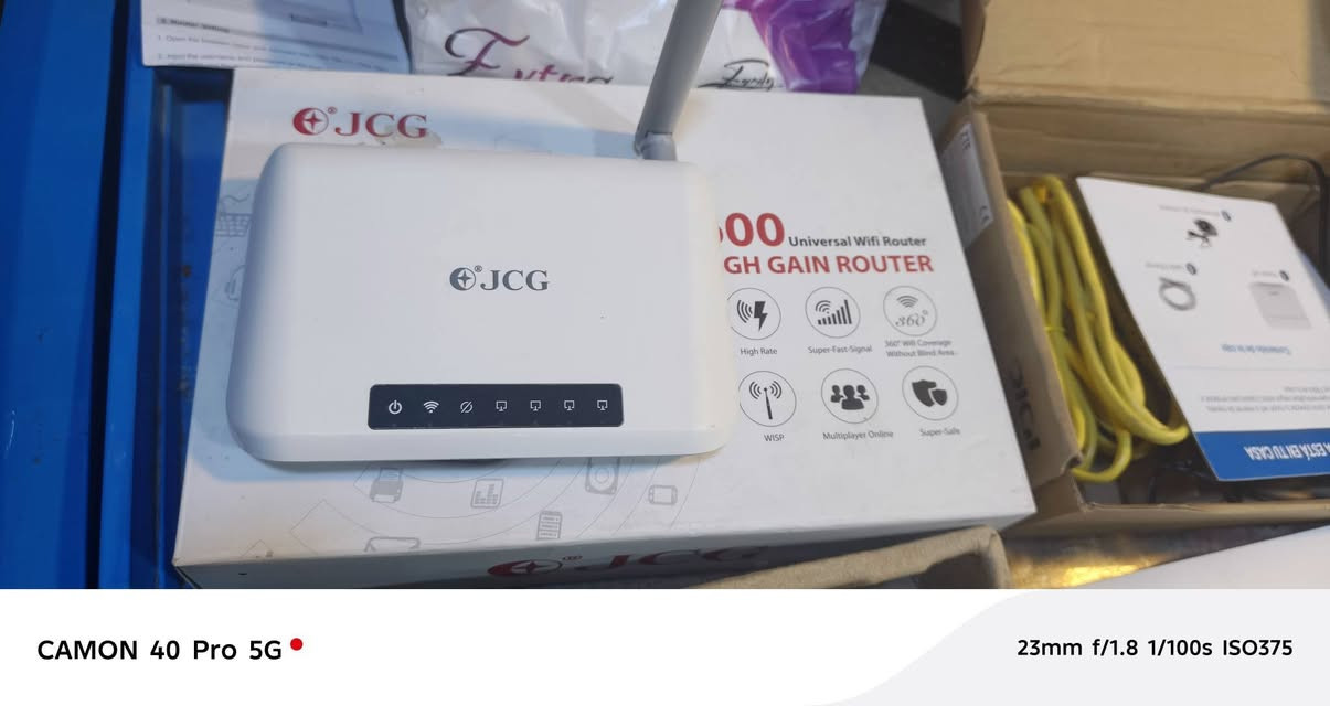 بغداد مدينة
الصدر 

WiFi 6

يوجد توصل.

السعر 
٦٠ ألف  القطعتين!.


**إذا كنت صاحب هذا الإعلان وتريد حذفه لأي سبب، رجاءا أرسل رسالة إلى الدعم الفني**