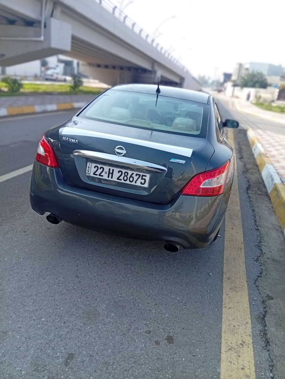 سلام عليكم للبيع نيسان مكسيما موديل 2010 كير محرك ابشرط صبغ بس بونيد بدون حادث صدر امامي خلفي كله جديد سقف سلايت تايرات جديد بي بطاقة مال بنزين سنوية بسمي باقي خمس اشهر سنوية تنتهي سعر 93او بي مجال مكاني كركوك للاستفسار اتصل على رقم ***********
