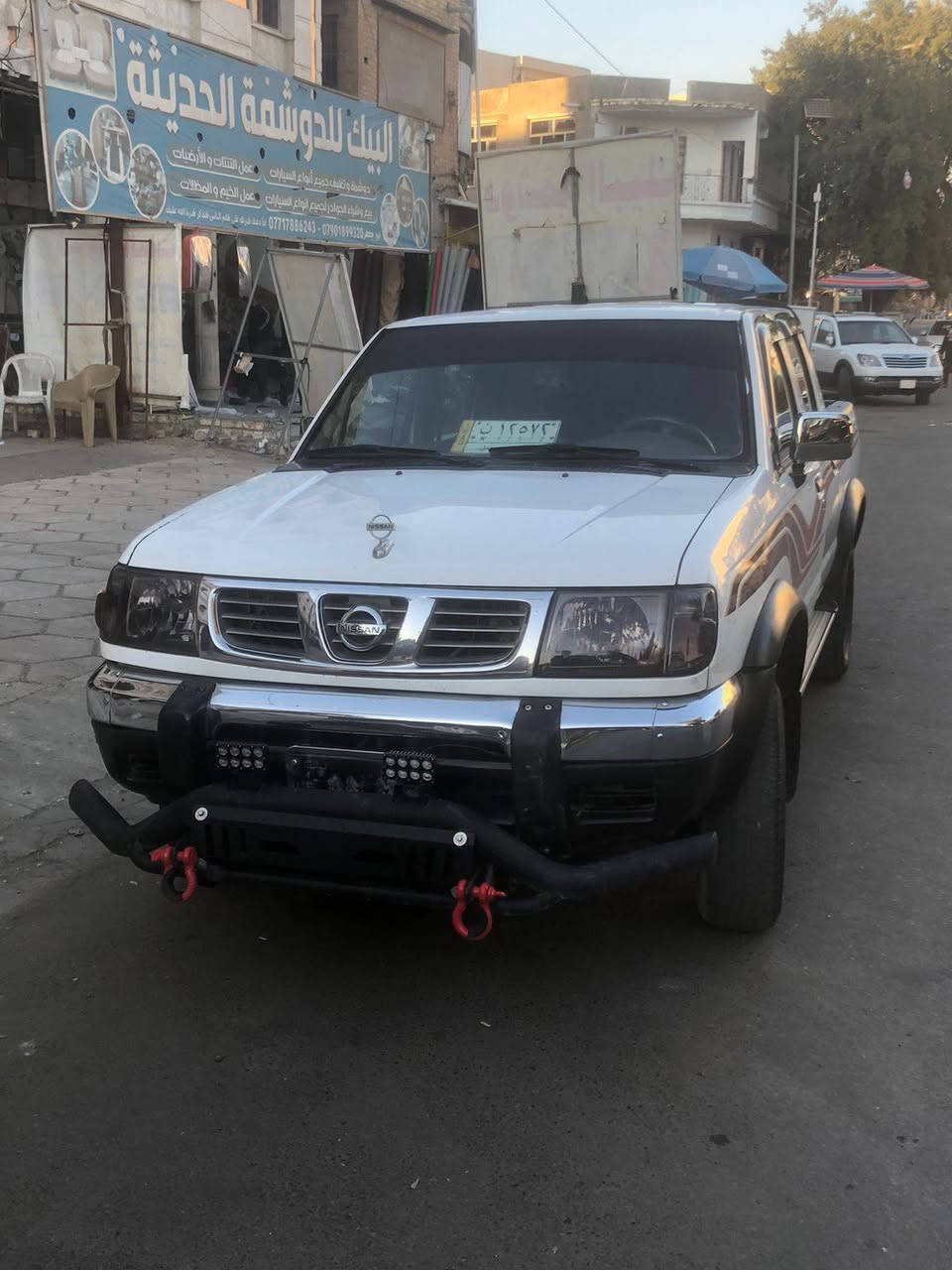 رمضان كريم كل عام وانتو الف خير
بيك اب نيسان 2004 صدامي
كير مكينة مكفول 
مكينة 4 سلندر 
كير عادي 
جام جوبي 
صدر كله جديد 
تخم تأير جديد 
ويللا جدد 
شاشه 
جاهزه إنشاء الله 
جناي يعرف قيمتها
عداد المسافه 200 الف 
رقم بغداد باسمي تحويل مباشرة 
بلاش 
90 ورقه وبيها مجال 
اي استفسار 
***********
مكان بغداد كاظميه
