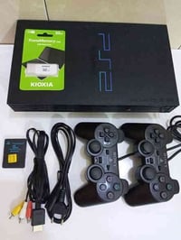 🎁🎀 من يمنه  وسعرها رخيص وتبقه ويه ابنك  😊 بلي ستيشن تو مع 80لعبه داخله...