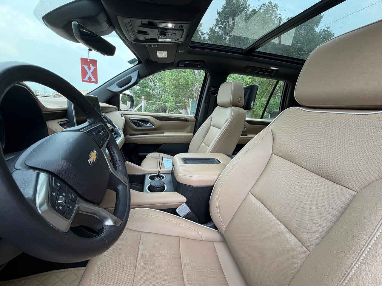 للبيع تاهو برايمر PREMIER خليجية موديل 23 وكالة المنصور رقم بغداد بآسمي كفالة عامة اعلى مواصفات ١/١:
مغلفة ppf اصلي ضمان ١٠ سنوات◾️◾️
جكات◾️
داتا شو (عرض على الجامة الامامية)◾️
بانوراما◾️
كامرات 5 محيطية 360 درجة◾️
٣ شاشات◾️
عدادات شاشة دجيتال◾️
رادار امامي + تحديد مسار◾️
رادار جانبي + نقط عمياء◾️
دوسات كهرباء + انارة led◾️
BOSE سستم صوت◾️
ثلاجة◾️
كشنات جلد بيجي خزن ميموري + هزاز كشن تبريد◾️ تدفئة كشنات امامي + خلفي تدفئة◾️
usb,hdmi,typeC منافذ شحن◾️
ويل حجم ٢٢ كروم◾️
اشاير مري + مري شفط + هيتر مري جنطة كهرباء + ستيرن كهرباء◾️
سايد بريك بصمة◾️
داخل بيجي + صاج ملكي◾️
حساس امامي + خلفي ◾️
فور ويل◾️
وباقي المواصفات المعروفة ماشية 35 الف كيلو بعدهة بريحة الشركة
والسعر 56.500$ الف للاستفسار ***********
