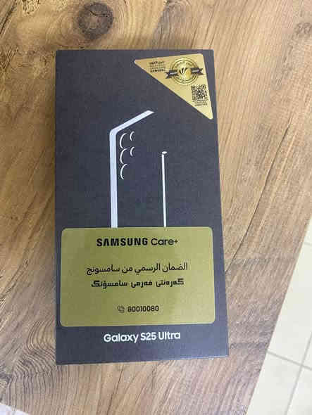 السلام عليكم للبيع جهاز S25 Ultra الجهاز بعده بضمان جديد لوك كفاله عامه السعر 1150 وبي مجال بسيط للستفسار ***********
