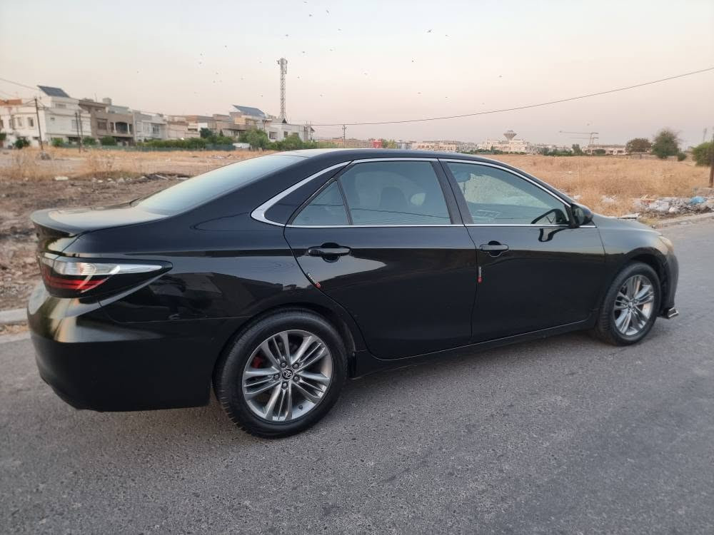 Toyota camry 2015 se  

کامری ٢٠١٥ se ئەمریکی ڕەشی بریسکە
 ٤ بستۆن

تەحەکوماتی سوکان تحدید سورعە
پادڵ شەفت و گێر سپۆرت و تۆماتیک
کوشن نیو جلد کوشنی سایەق کارەبایە

گێر و مەکینە نەکراوەتەوە 
٢٤٧ هەزار کم ڕۆیشتوە 
٣ پارچەی پێشی بۆیاخە
زۆر بە کەمی ناوی گرتوە 
سەقف وسنوق کاڵبونەوەی هەیە
یەک دو پەڵەی بچووک ساردی هەیە 

بۆ زانیاری زیاتر/ ژ.م   *********** أربيل, العراق
