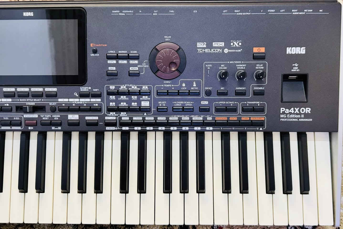 السلام عليكم ورحمة الله..
الإخوة الأعزاء ، جهاز اورگن للبيع 

 Korg  pa4X. Mg2 
نضافة 95‎%‎ اخو الجديد مابي اي نقص 
مكــاني كركوك . السعر3300 $. ( 33 ورقه)
الخاص مفتوح  

وتحياتي.


**إذا كنت صاحب هذا الإعلان وتريد حذفه لأي سبب، رجاءا أرسل رسالة إلى الدعم الفني**