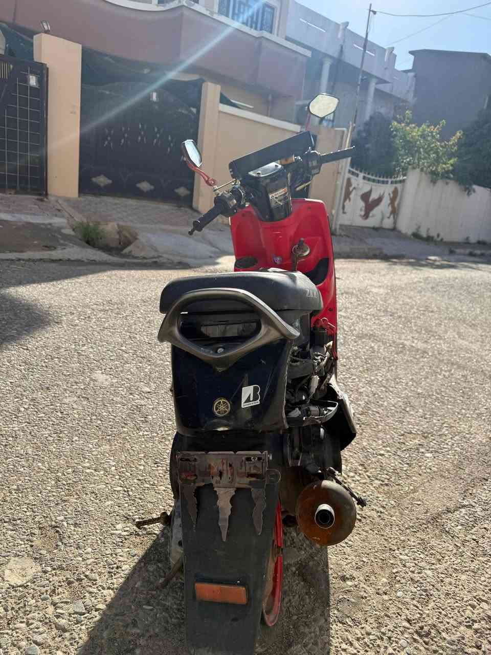 السلام عليكم
دراجه( بوليس) للبيع 
شغاله محرك نضيف  يرادله ترتيب لئن متروكه شوي والويل الخلفي معووج السعر 290
للاستفسار الاتصال على الرقم التالي واتس اب فقط
***********
