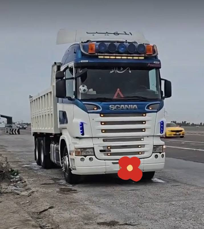 سلام عليكم للبيع سكانيا محرك 500 كيركوبره باج شاصي ابلاد مكفول سحال دبل تاير سنويه قلاب رقم بغداد تحويل اتصال ***********
