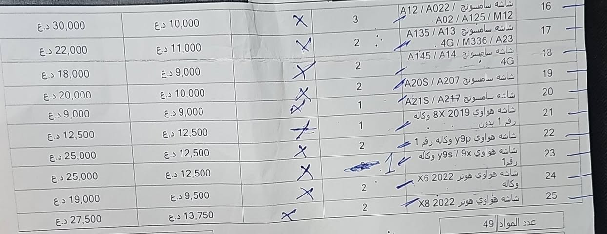 بيع شاشات تصفيه محل بغداد
القائمة موجودة


**إذا كنت صاحب هذا الإعلان وتريد حذفه لأي سبب، رجاءا أرسل رسالة إلى الدعم الفني**