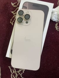 ايفون 16 برو ماكس ذاكره 256 كيكا   بطاريه 🔋100‎%‎   نظافه        100‎%...